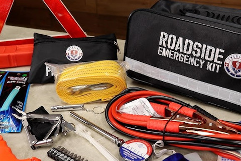 Roadside emergency kit